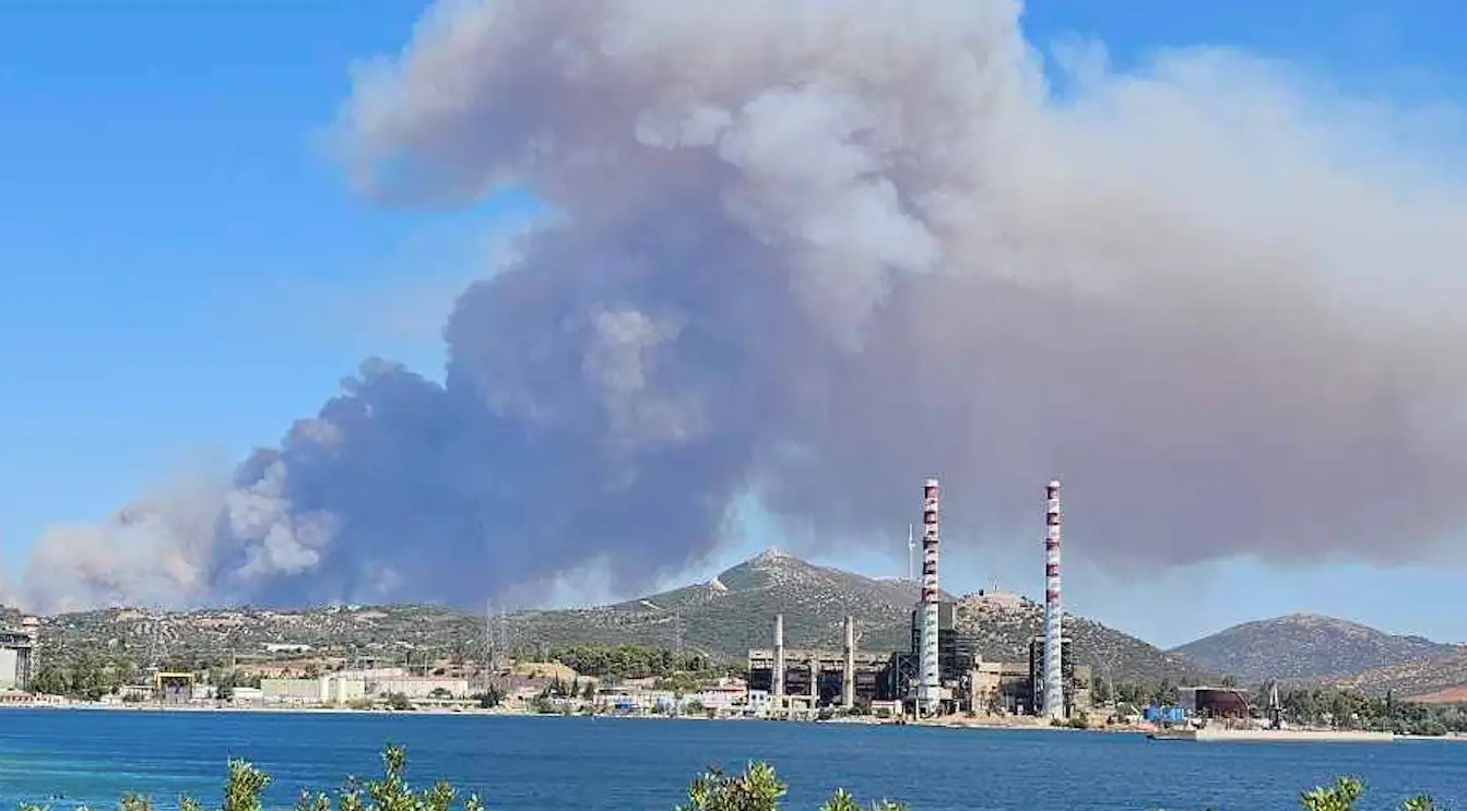 φωτιά ευβοια τώρα