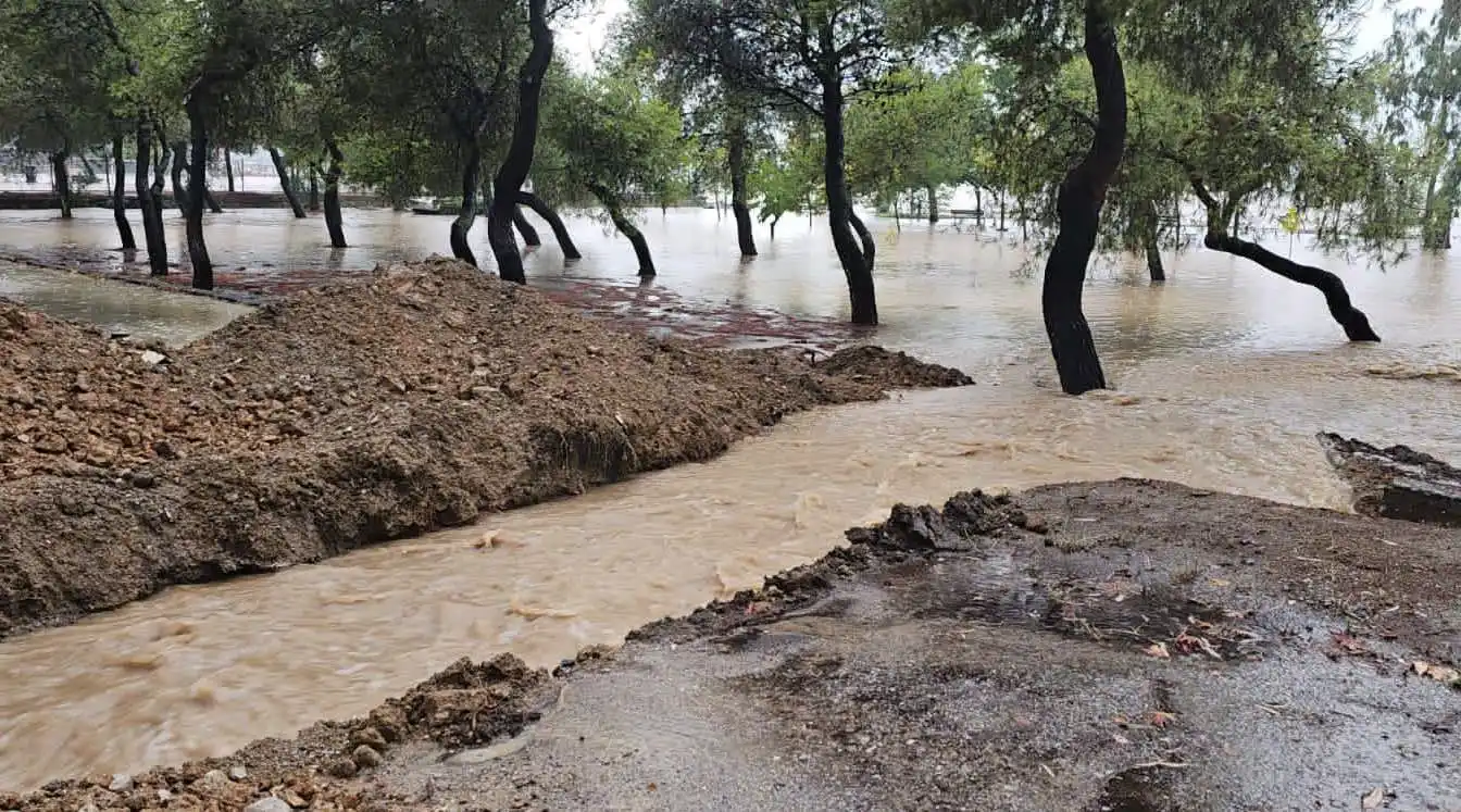 Η χειρότερη κακοκαιρία που έχει περάσει από την Εύβοια