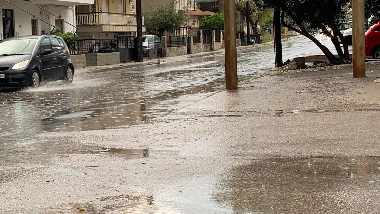 Κακοκαιρία, Εύβοια, εικόνες