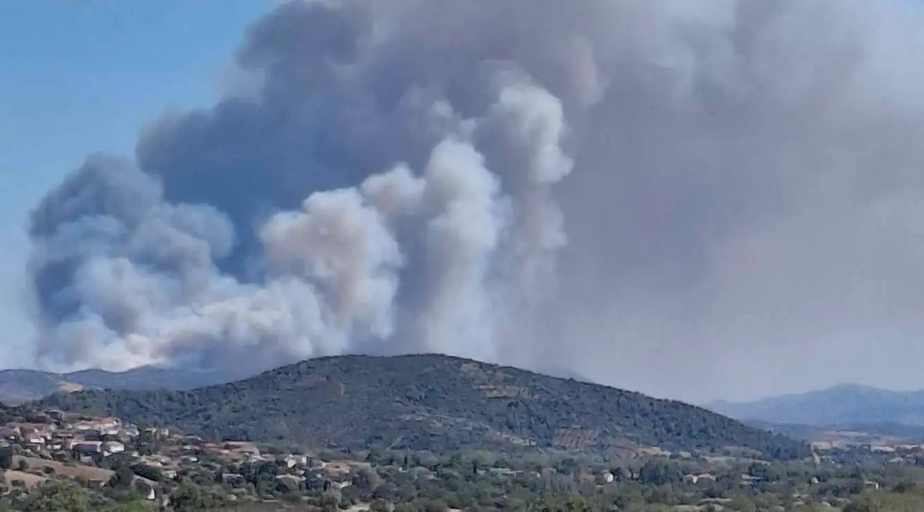 φωτιά ευβοια τώρα