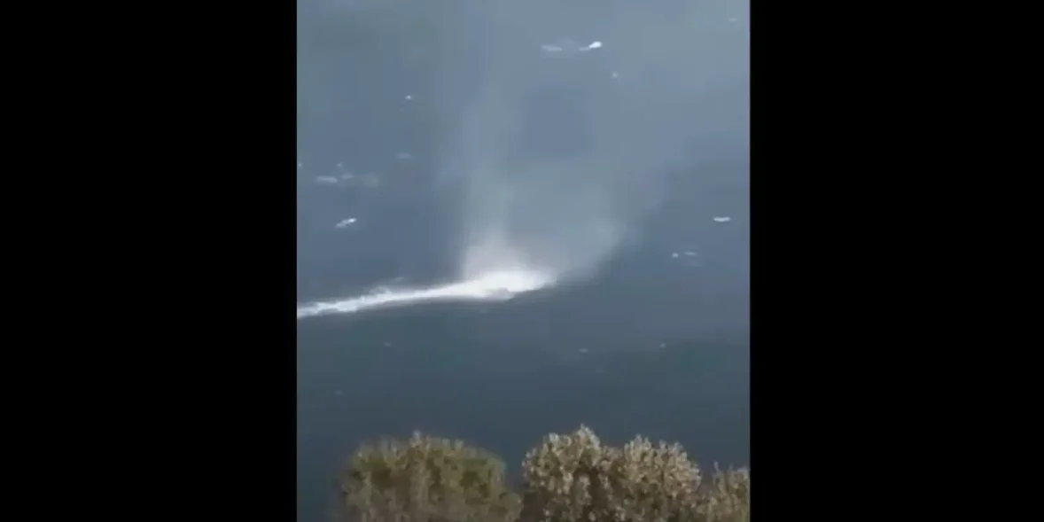 Ο πιο τρομακτικός υδροστρόβιλος