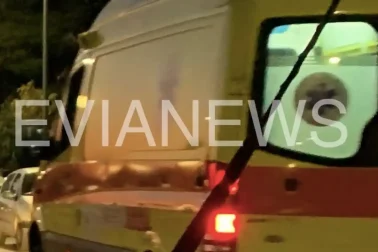 Το ασθενοφόρο που έσωσε γυναίκα από τον θάνατο