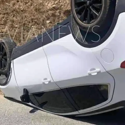 Αυτοκίνητο ύστερα από τροχαίο ατύχημα