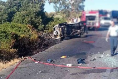 Δυστύχημα στο Αλιβέρι