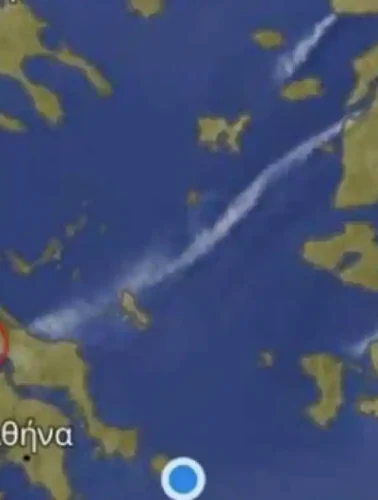 Φωτιά από την Τουρκία έχει γεμίσει καπνούς την Εύβοια