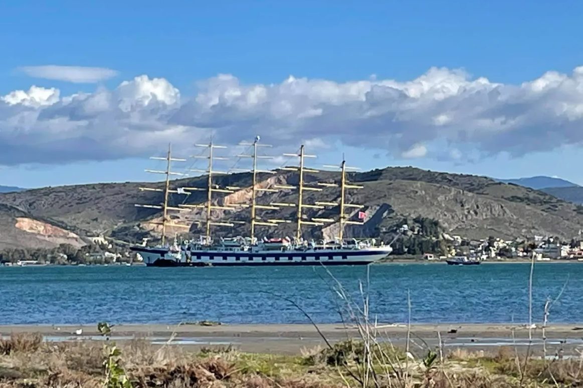 Το μεγαλύτερο ιστιοφόρο του κόσμου, το «Royal Clipper»