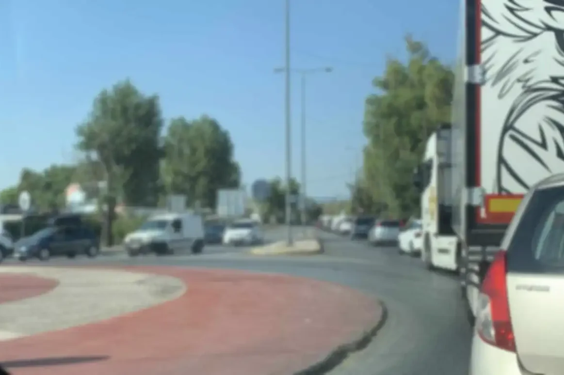 Η Χαλκίδα με μποτιλιάρισμα