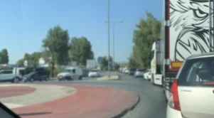 Η Χαλκίδα με μποτιλιάρισμα