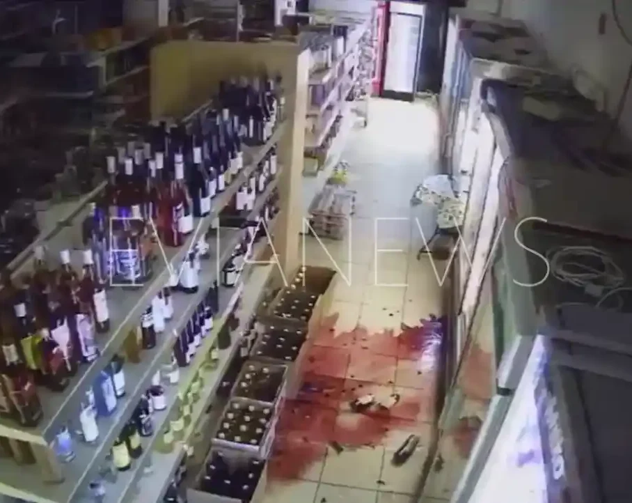 Σεισμός στην Εύβοια: Ράφια τρίζουν και μπουκάλια σπάνε