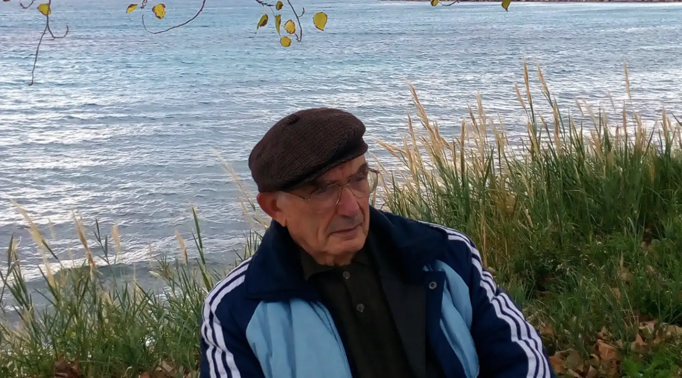 Ο Δημήτρης Ιωάννου στην Κύμη