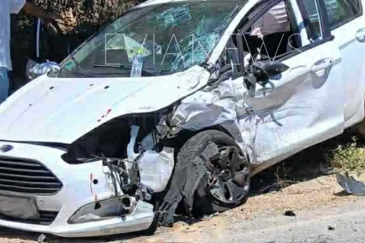 Τροχαίο τώρα Βόρεια Εύβοια