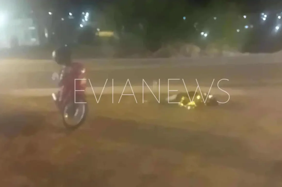 Τροχαίο ατύχημα στη Χαλκίδα: 1 τραυματίας με μηχανάκι