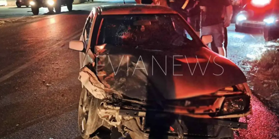 Τροχαίο σοκ στην Εύβοια