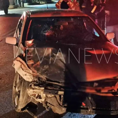 Τροχαίο σοκ στην Εύβοια