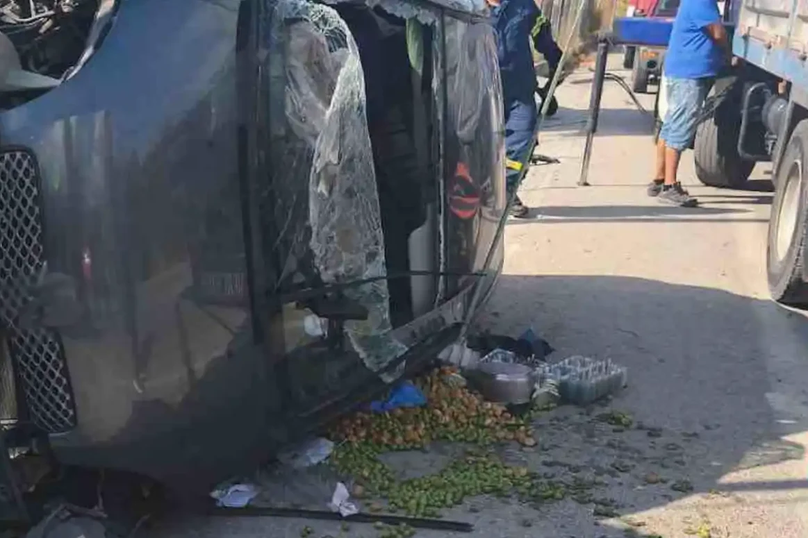 Τροχαίο ατύχημα στην Εύβοια