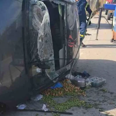 Τροχαίο ατύχημα στην Εύβοια
