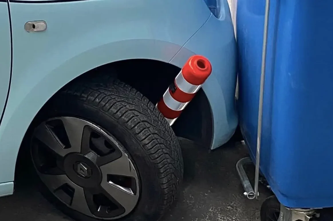 Ένα απίστευτο παρκάρισμα στη Χαλκίδα