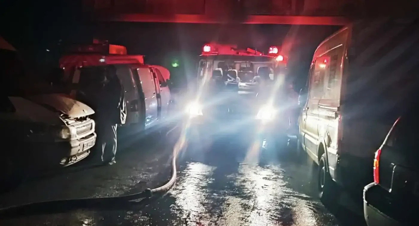 Πυροσβεστικά οχήματα στην Εύβοια