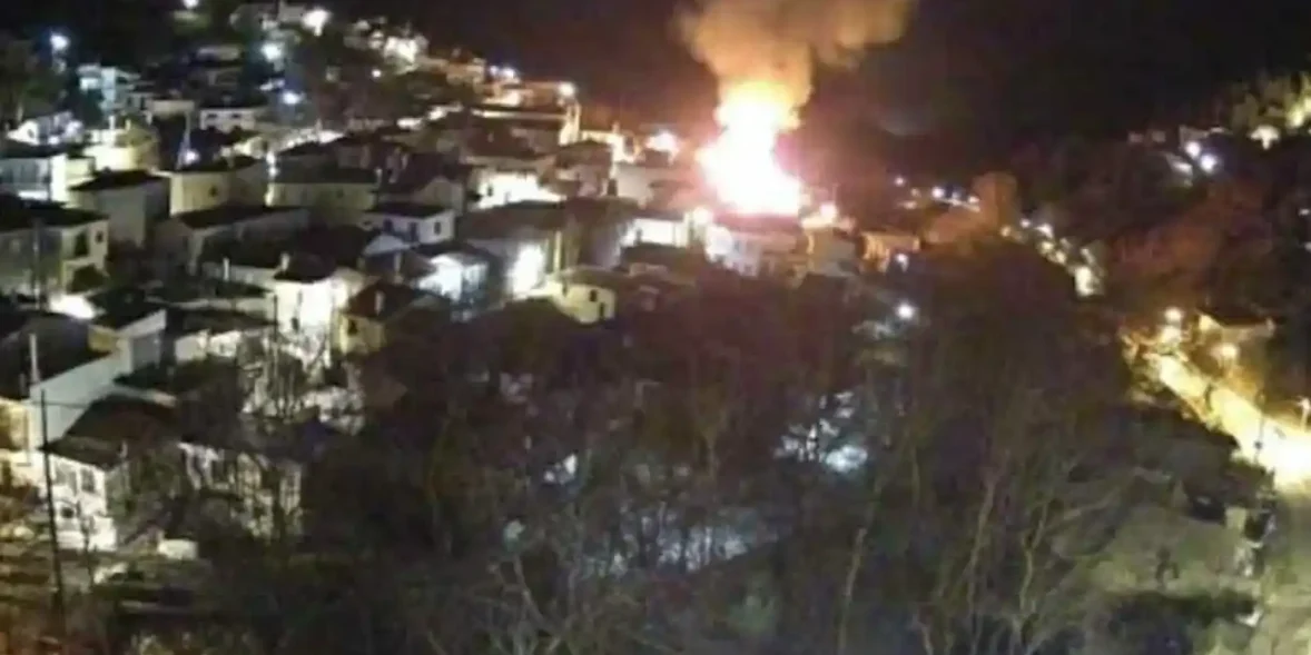 Φωτιά σε σπίτι