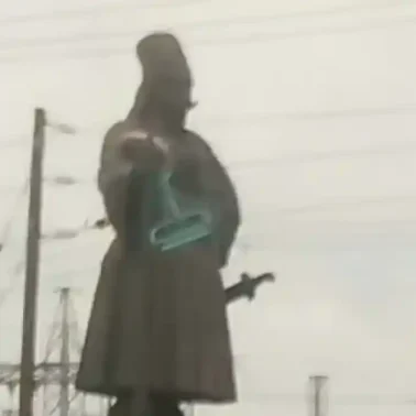 Άγαλμα που άγνωστοι βεβήλωσαν στην Εύβοια