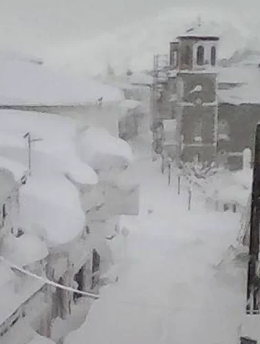 Εύβοια χιόνια