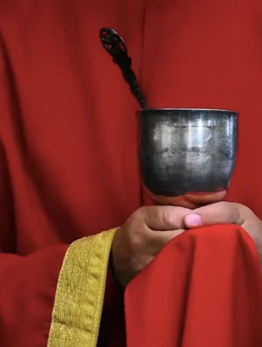 Η θεία κοινωνία τα Χριστούγεννα