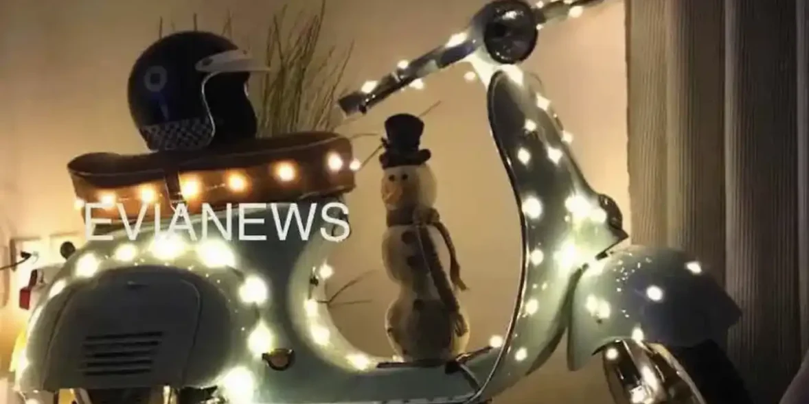 Στόλισμα σαλονιού για Χριστούγεννα