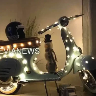 Στόλισμα σαλονιού για Χριστούγεννα