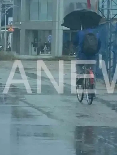 Ποδήλατο στην βροχή