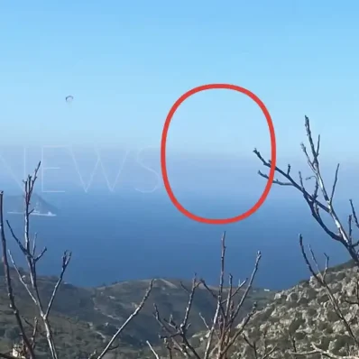 Το μυστήριο με το σημάδι πάνω από τη θάλασσα