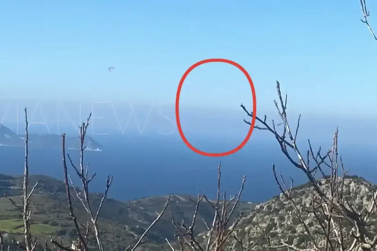 Το μυστήριο με το σημάδι πάνω από τη θάλασσα