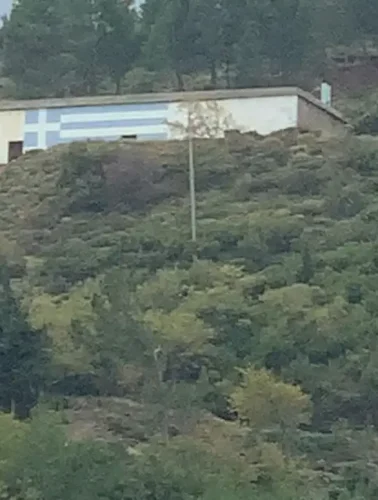 Η πιο μεγάλη Ελληνική σημαία βρίσκεται στην Κύμη