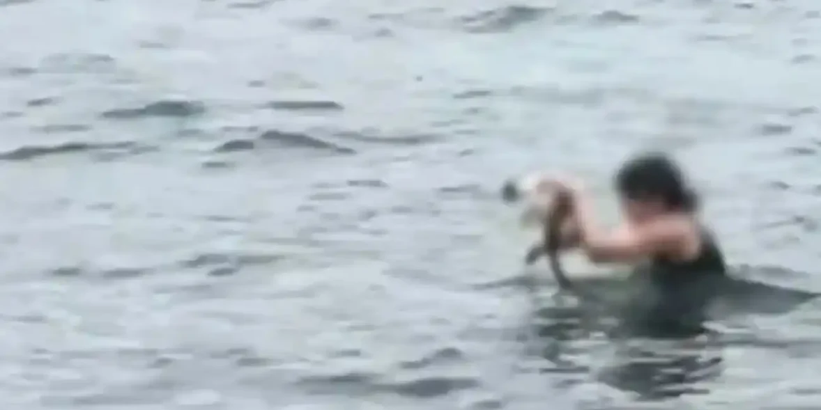 Γυναίκα στη θάλασσα