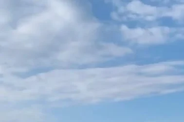Ο ουρανός πάνω από την Εύβοια, όπου λειτούργησε το άγνωστο διαστημικό κέντρο της Καρύστου.