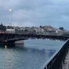 Η παλιά γέφυρα της Χαλκίδας στην παραλία