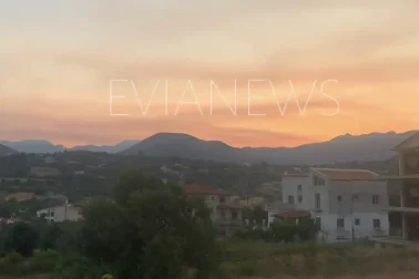 Φωτιά τώρα στην Εύβοια