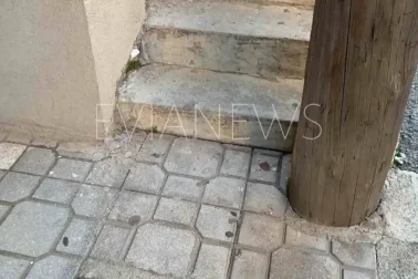 Πεζοδρόμια στη Χαλκίδα