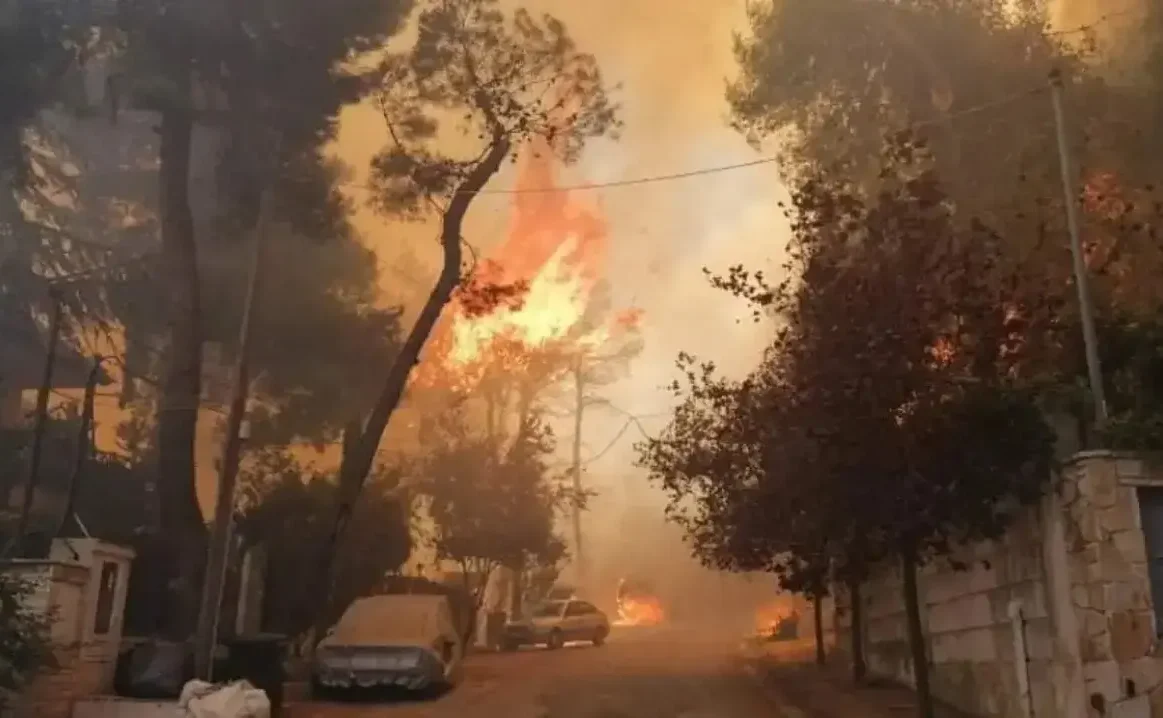 Βόρεια Εύβοια φωτιά