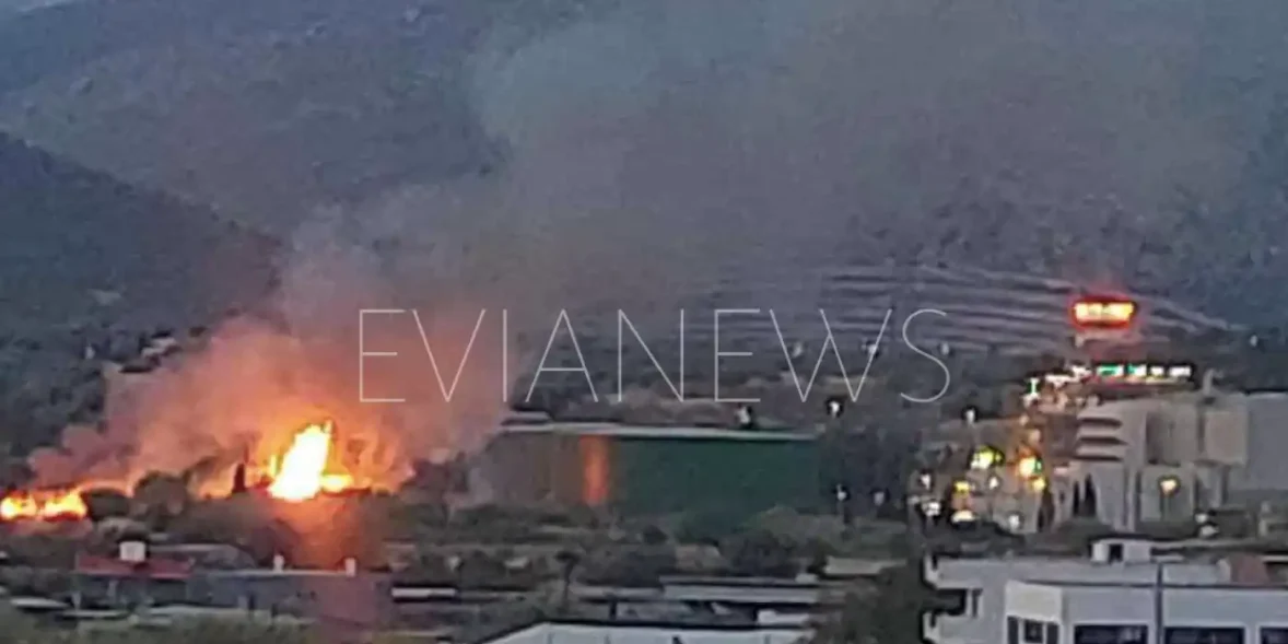 Συναγερμός σήμανε για φωτιά στο Αλιβέρι