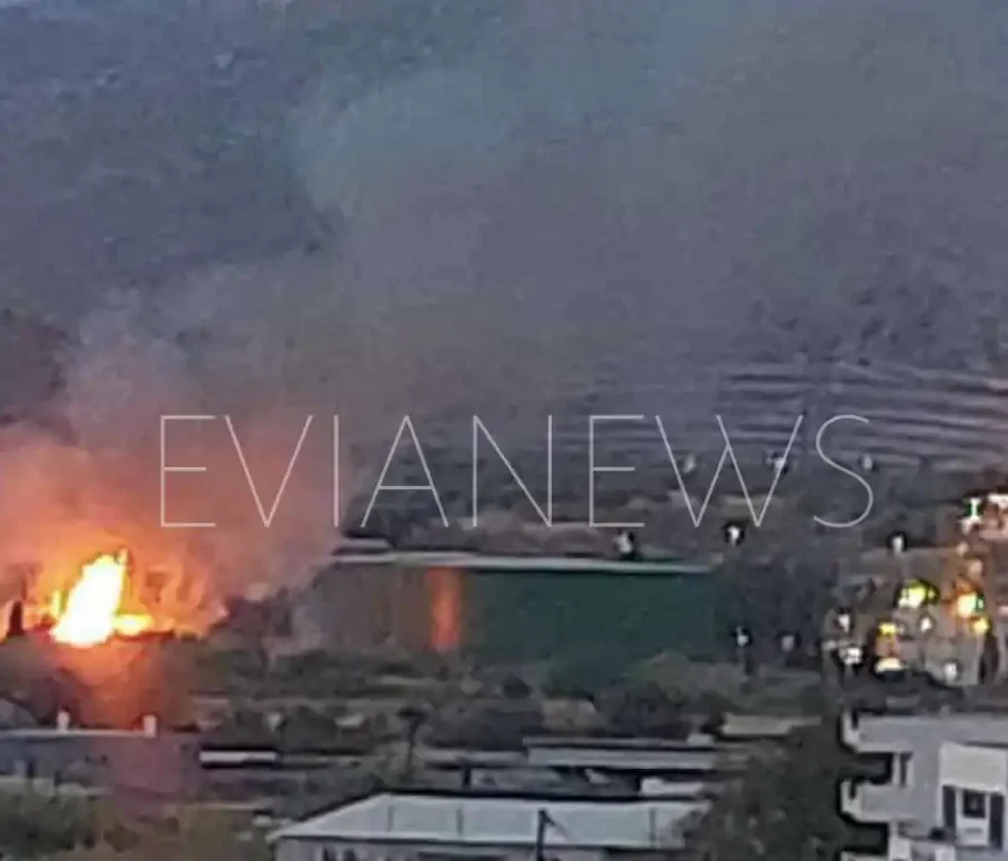 Συναγερμός σήμανε για φωτιά στο Αλιβέρι