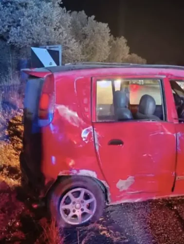 Τροχαίο ατύχημα στην Ερέτρια