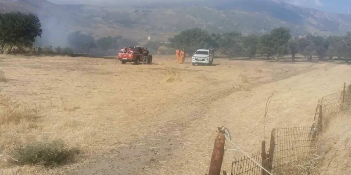 Φωτιά τώρα στην Εύβοια στον Κολοβρέχτη