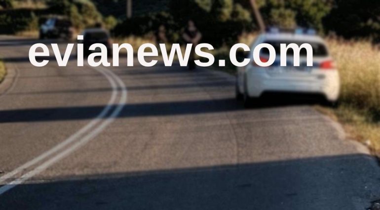 Εύβοια: Τροχαίο τώρα στο Στόμιο Οξυλίθου